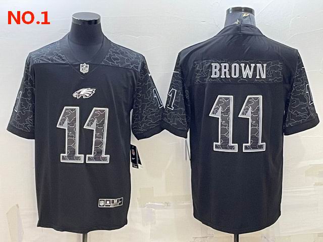 Men's Philadelphia Eagles #11 AJ Brown Jerseys-6